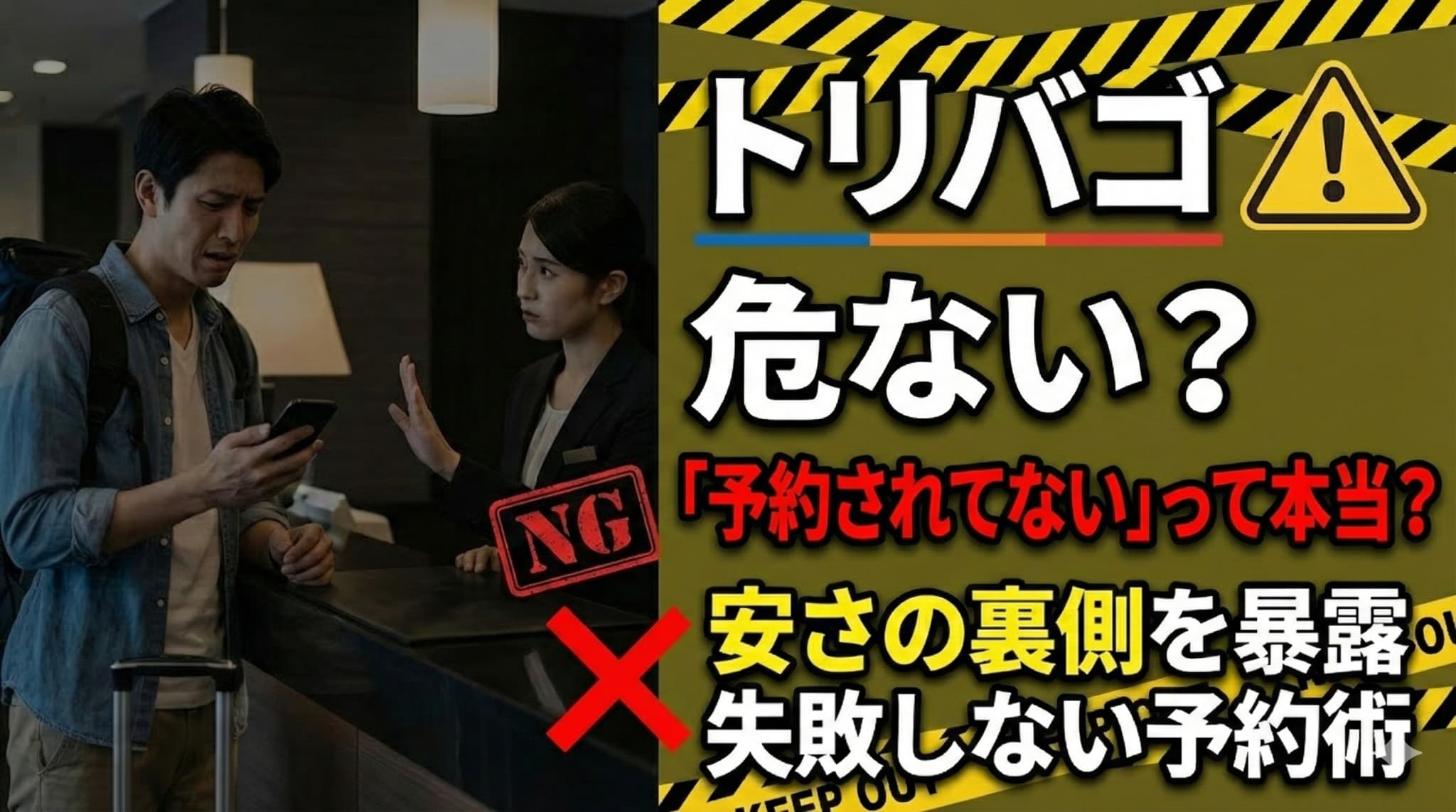 トリバゴ危ない理由5選！予約されてない？安さの裏側と回避策 | すまいるでいず